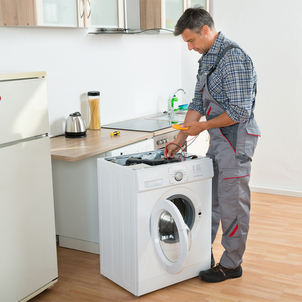 can you walk me through the steps of troubleshooting my washer issue in Lyndora PA